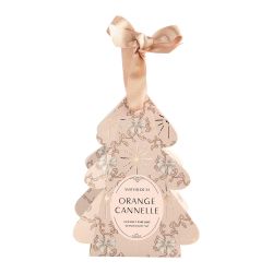 COFFRET SURPRISES PARFUMEES SAPIN RUBANS DE FETE - ORANGE CANNELLE - MATHILDE. M