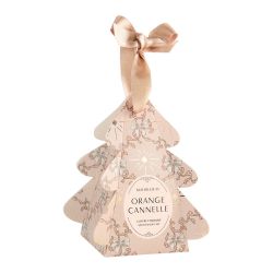 COFFRET SURPRISES PARFUMEES SAPIN RUBANS DE FETE - ORANGE CANNELLE - MATHILDE. M