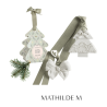 COFFRET SURPRISES PARFUMEEES SAPIN RUBANS DE FETE - SAPIN DORÉ - MATHILDE. M