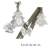COFFRET SURPRISES PARFUMÉES SAPIN RUBANS DE FETE - MUSC IRISÉ - MATHILDE. M
