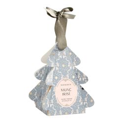 COFFRET SURPRISES PARFUMÉES SAPIN RUBANS DE FETE - MUSC IRISÉ - MATHILDE. M