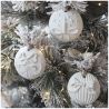 COFFRET BOULES DE NOEL PARFUMÉES RUBANS DE FETE - MUSC IRISÉ - MATHILDE. M