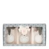 COFFRET BOULES DE NOEL PARFUMÉES RUBANS DE FETE - MUSC IRISÉ - MATHILDE. M