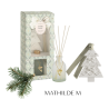 COFFRET DIFFUSEUR DE PARFUM RUBANS DE FETE - SAPIN DORÉ - MATHILDE. M