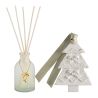 COFFRET DIFFUSEUR DE PARFUM RUBANS DE FETE - SAPIN DORÉ - MATHILDE. M