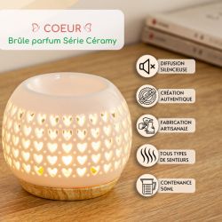 BRÛLE PARFUM CÉRAMY COEUR - ZEN ARÔME