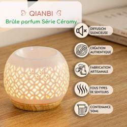 BRÛLE PARFUM CÉRAMY QIAMBI - ZEN ARÔME