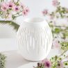 BRÛLE PARFUM SÉRIE CÉRAMY OVALI BLANC - ZEN ARÔME