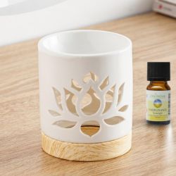 BRÛLE PARFUM SÉRIE CERAMY NÉNUPHAR - ZEN ARÔME