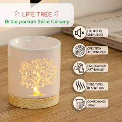 BRÛLE PARFUM SÉRIE CÉRAMY LIFE TREE - ZEN ARÔME