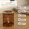 BRÛLE PARFUM SÉRIE MÉTALLY LEAVES - ZEN ARÔME