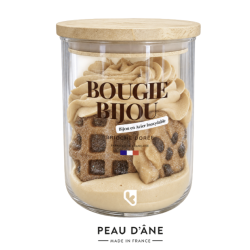 BOUGIE BIJOU BOIS BRIOCHÉ...