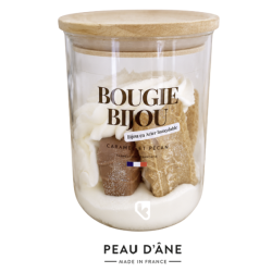 BOUGIE BIJOU BOIS CARAMEL...