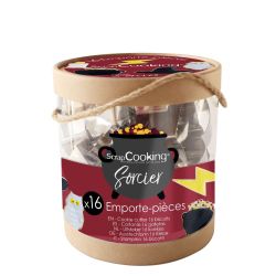 SEAU 16 EMPORTE-PIÈCES SORCIER - SCRAPCOOKING