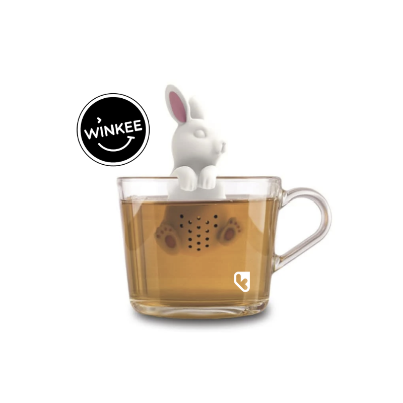 Boule/Infuseur à Thé - Lapin blanc - WINKEE