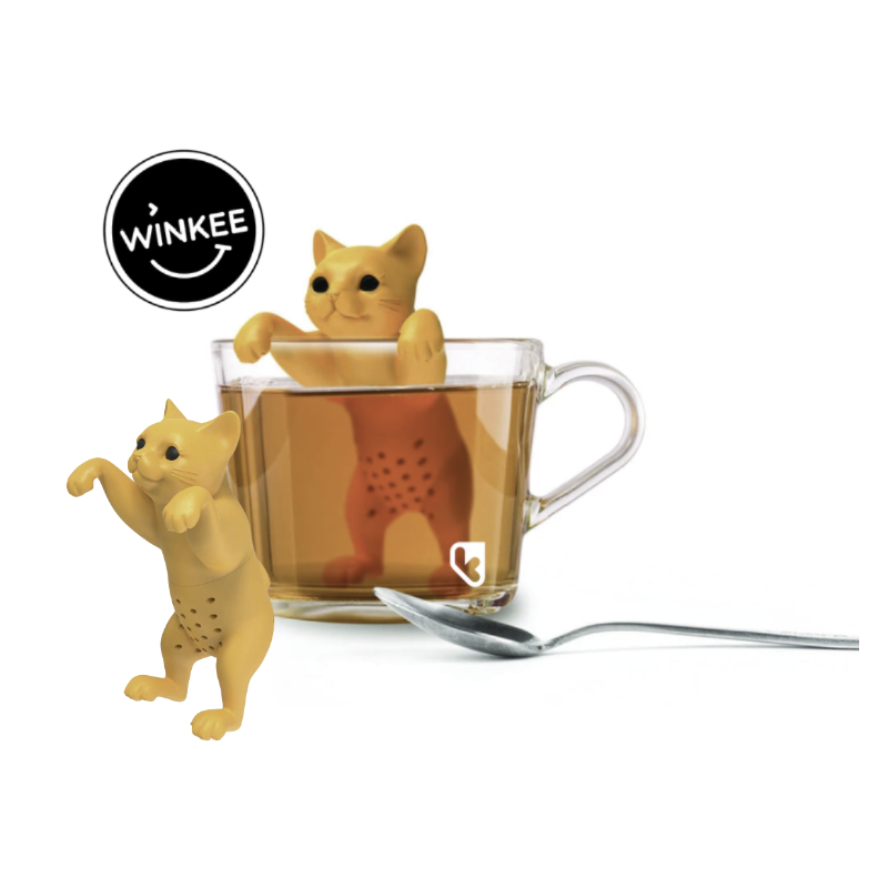 Boule/Infuseur à Thé - Chat roux - WINKEE
