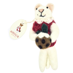 SOURIS AVEC PUDDING DE NOËL...