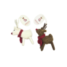 MINI RENNE BLANC OU MARRON - SUSPENSION EN FEUTRINE - AMICA