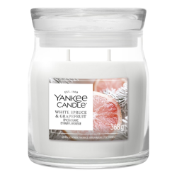 EPICEA BLANC et  PAMPLEMOUSSE - MOYENNE JARRE - YANKEE CANDLE