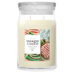 COOKIE DE NOEL - GRANDE JARRE - YANKEE CANDLE