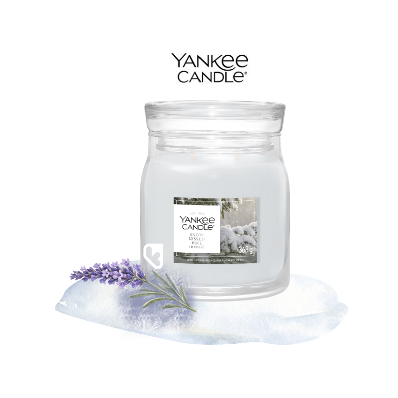 PIN ENNEIGÉ - BOUGIE MOYENNE JARRE - YANKEE CANDLE