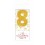 MINI BOUGIE 8 DOREE - SCRAPCOOKING