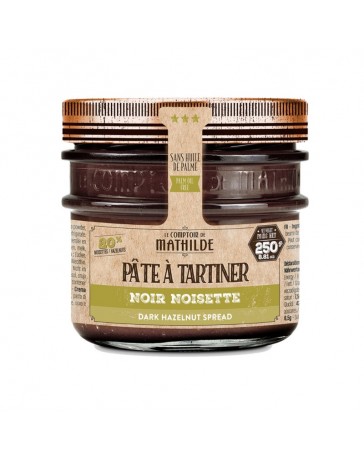 Pâte à Tartiner - Noir Noisettes - 250G - LE COMPTOIR DE MATHILDE