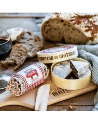 SAUCISSON EN CHOCOLAT LAIT PRALINE NOISETTE - LE COMPTOIR DE MATHILDE